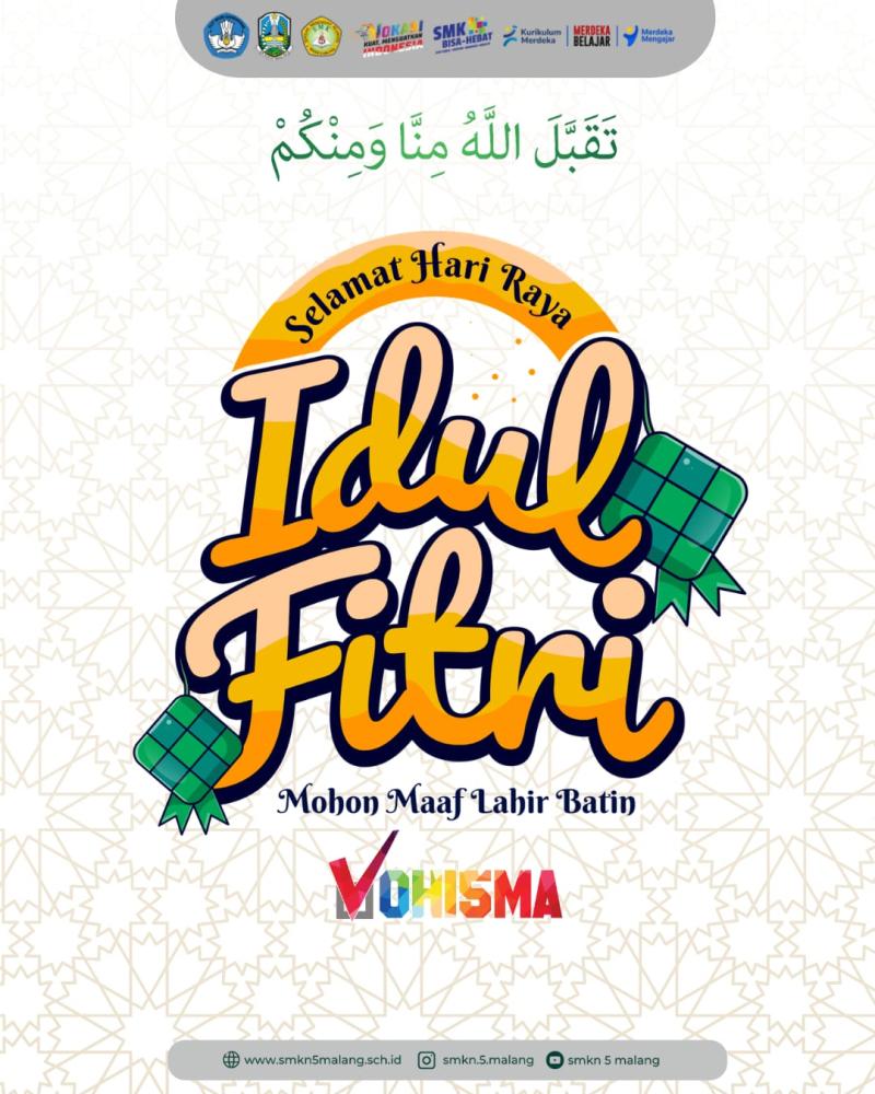 Selamat Hari Raya Idul Fitri