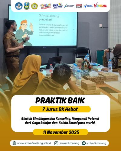 Praktik Baik — 7 Jurus BK Hebat!