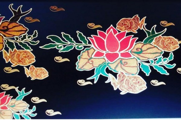 Batik Piranha Merupakan Produk Unggulan TEFA Program Keahlian Tekstil